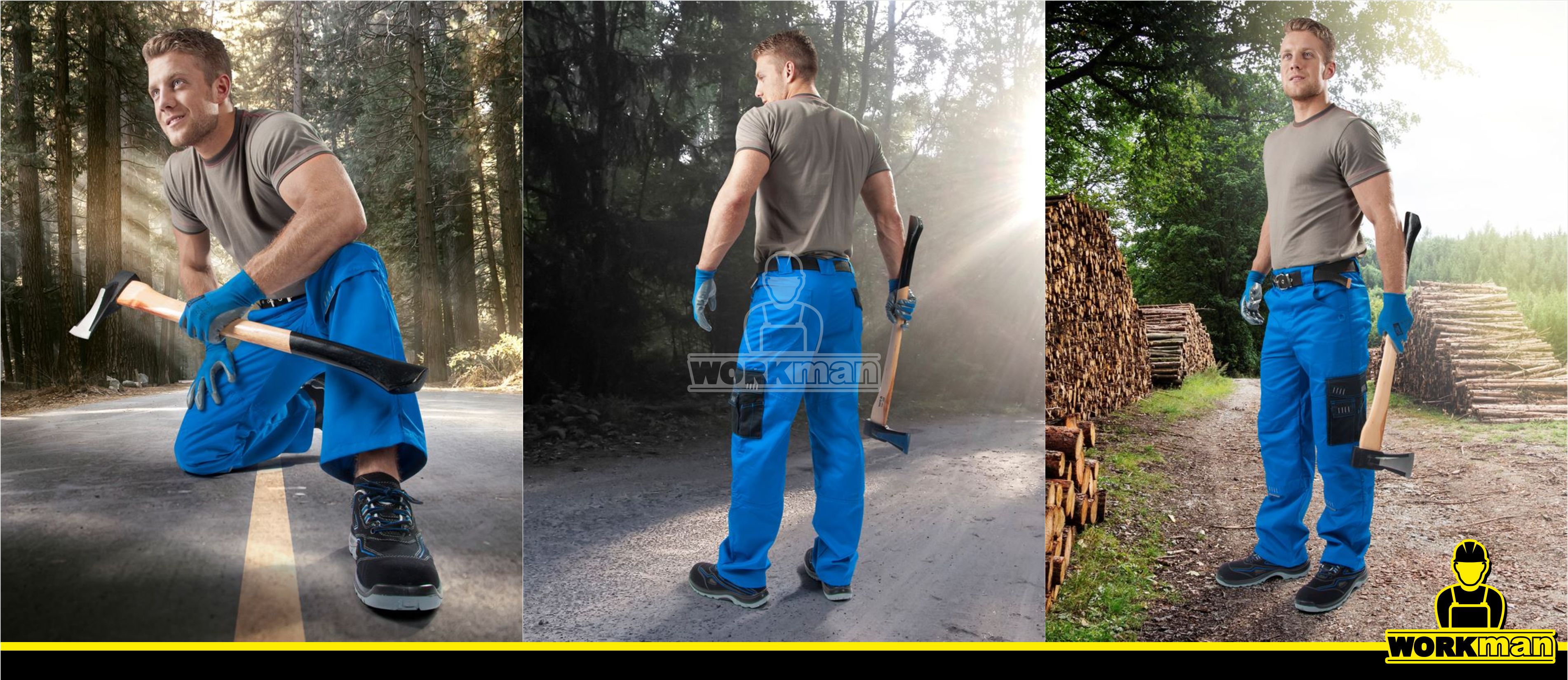 Predĺžené montérkové nohavice 4TECH 02 do pása Ardon