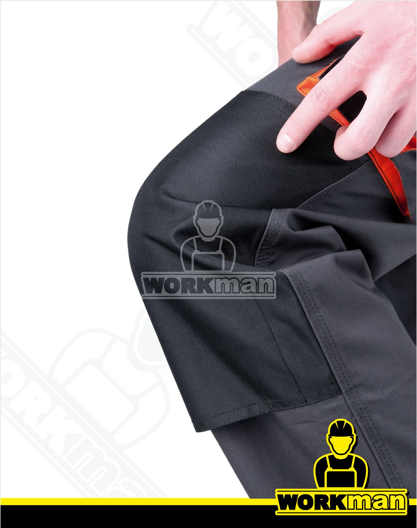 Montérkové nohavice EMERTON do pása Červa