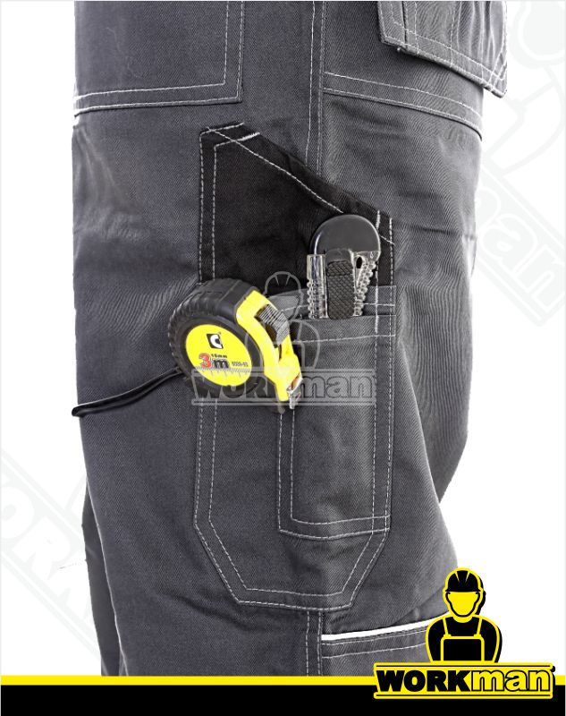 Zateplené montérkové nohavice ORION KRYŠTOF s náprsenkou Cxs -