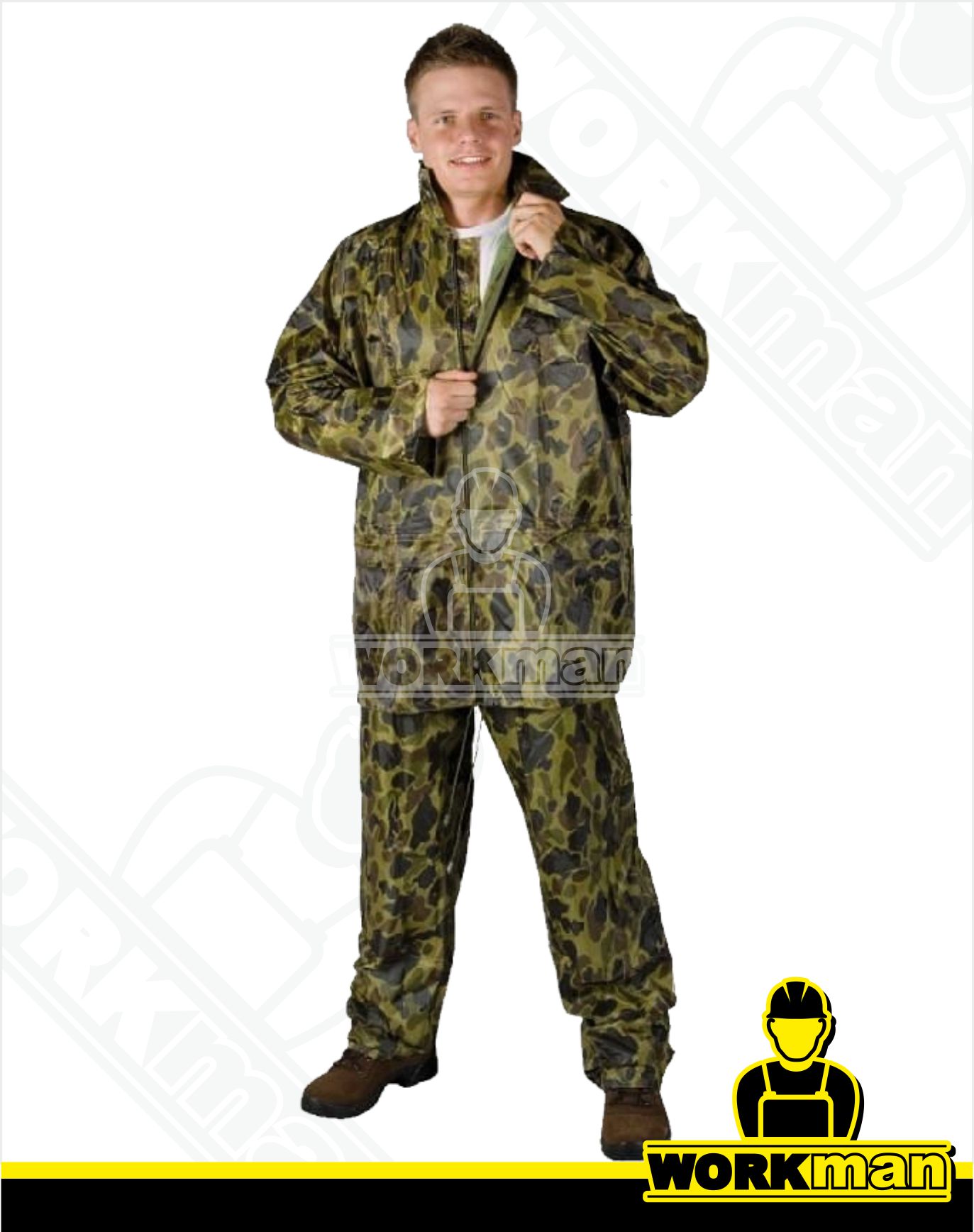 Nepremokavý maskáčový oblek CARINA Červa