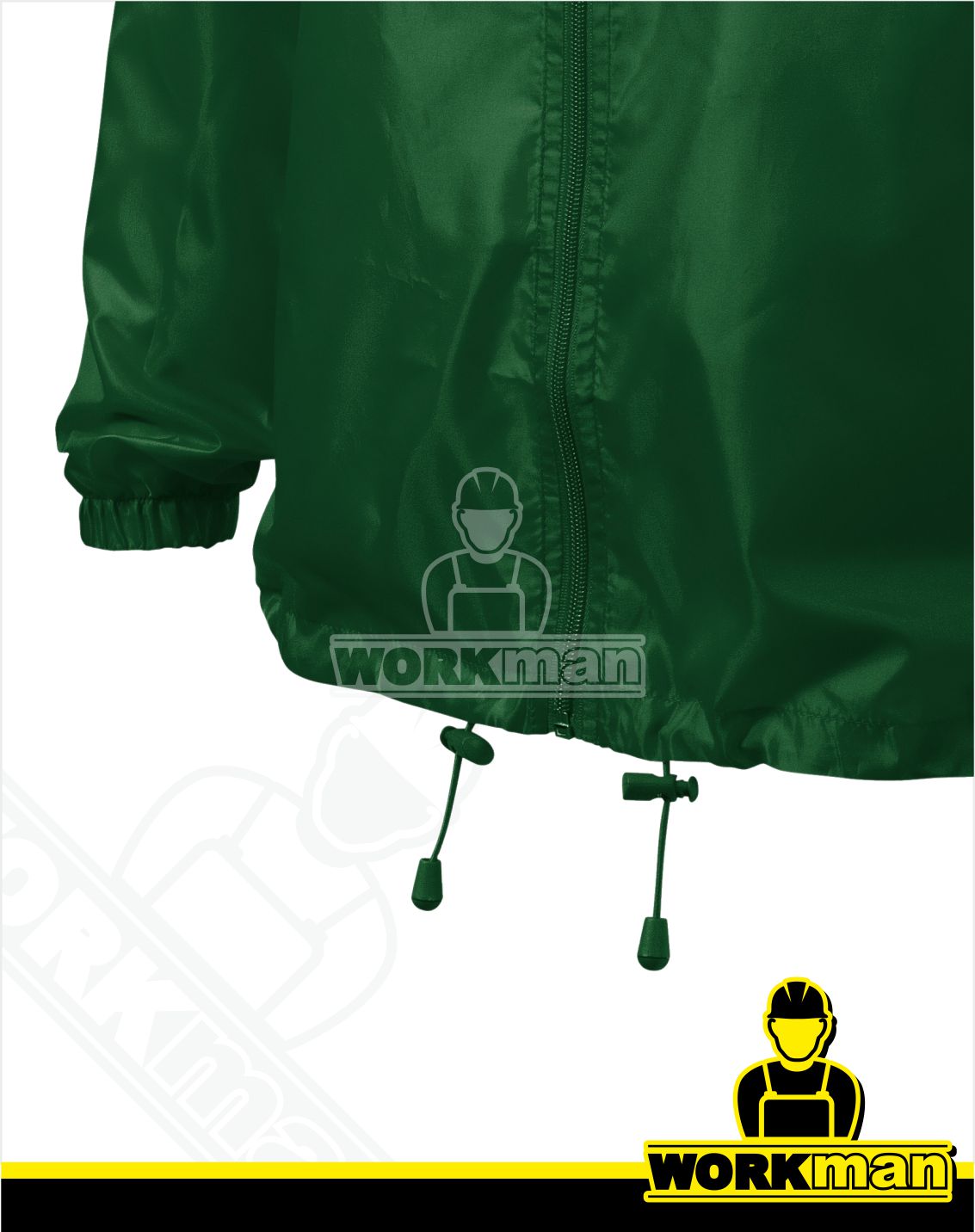 Unisex vetruodolná vetrovka WINDY Malfini fľaškovozelená