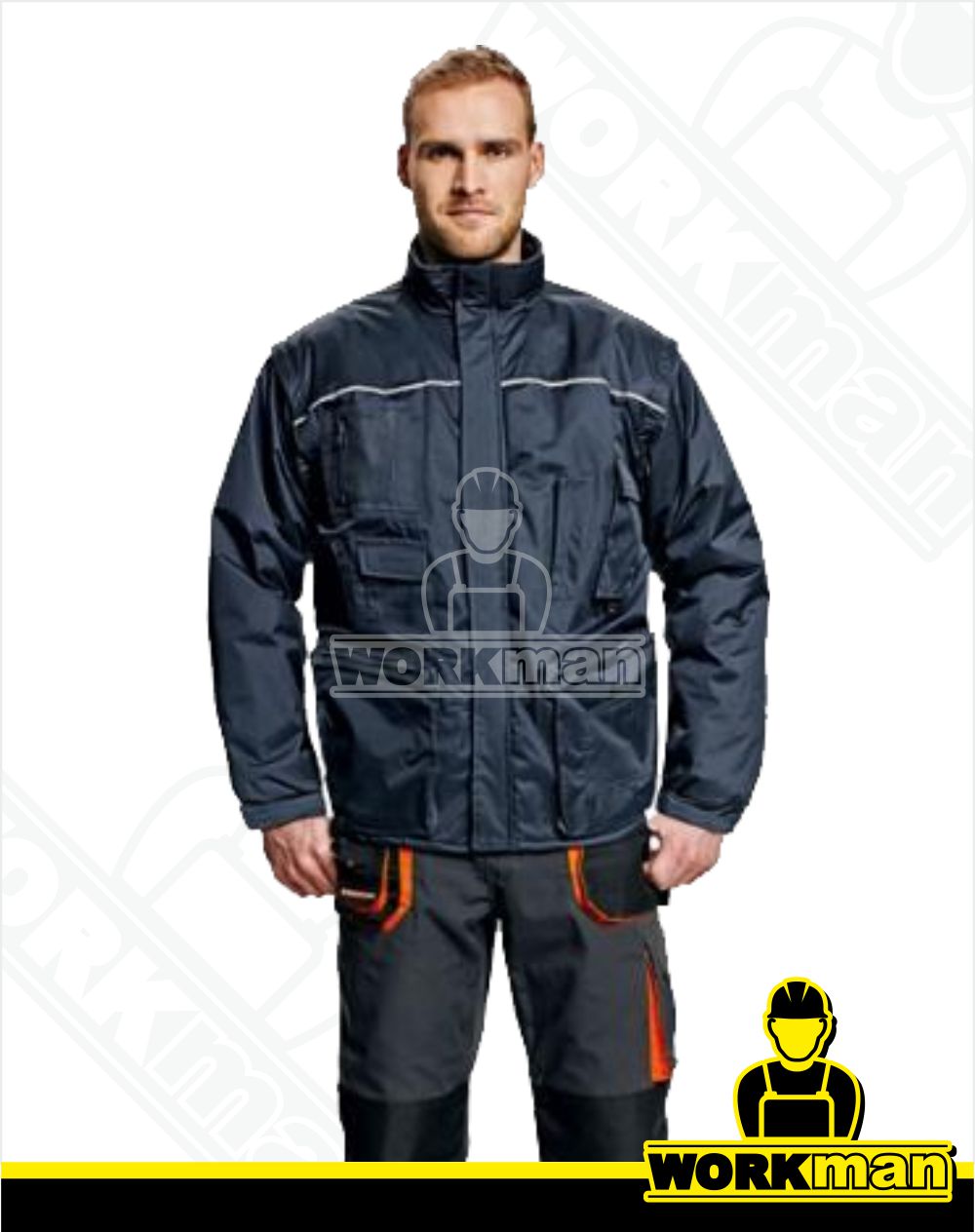 Zateplená pracovná bunda LIBRA 2v1 Červa