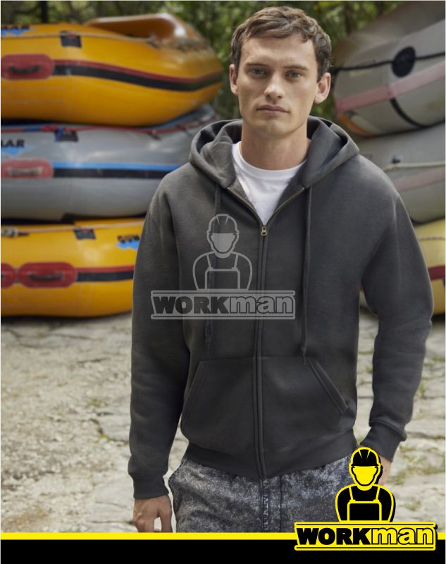 Pánska mikina s kapucňou PREMIUM HOODED SWEAT JACKET Fruit of the Loom