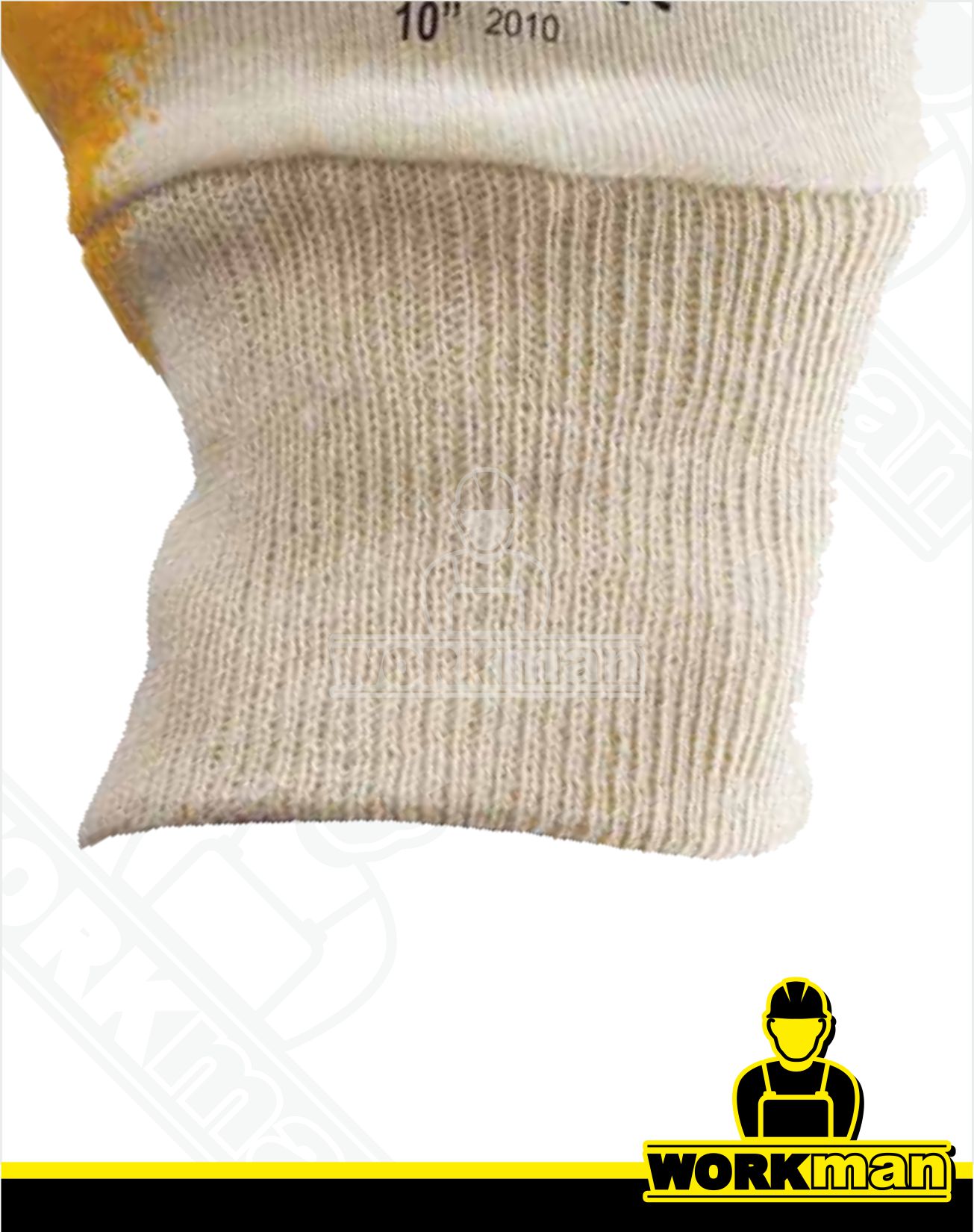 Povrstvené pracovné rukavice HARRIER YELLOW Červa