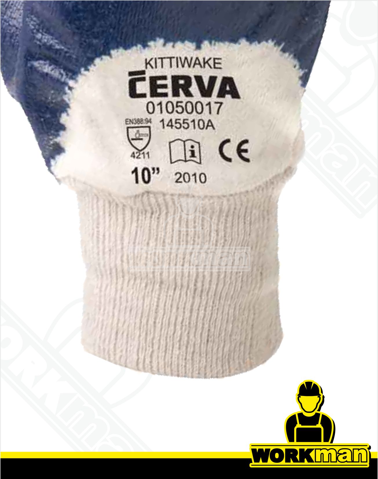 Povrstvené rukavice KITTIWAKE Červa