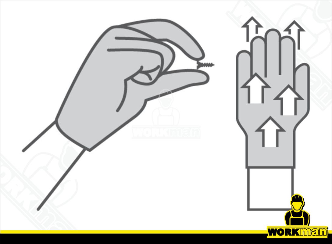 Povrstvené rukavice VE702GR Deltaplus