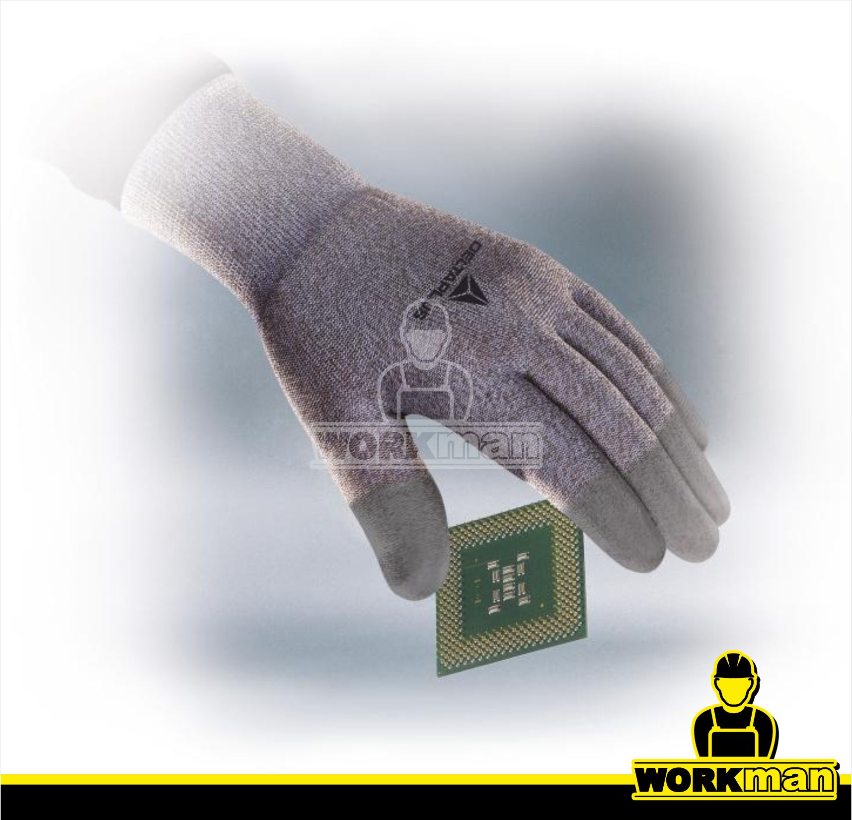 Povrstvené antistatické rukavice THEMIS Deltaplus