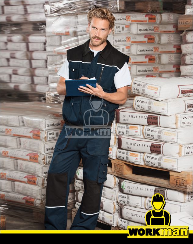 Montérkové nohavice WOODY do pása Rimeck