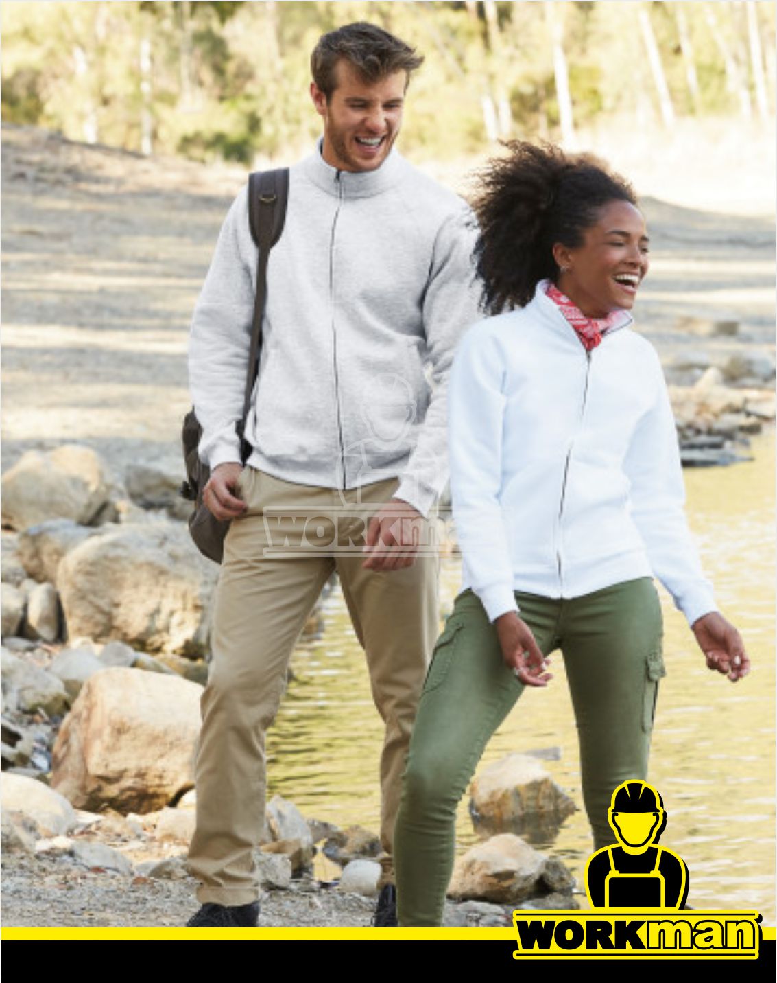 Pánska mikina PREMIUM SWEAT JACKET Fruit of the Loom