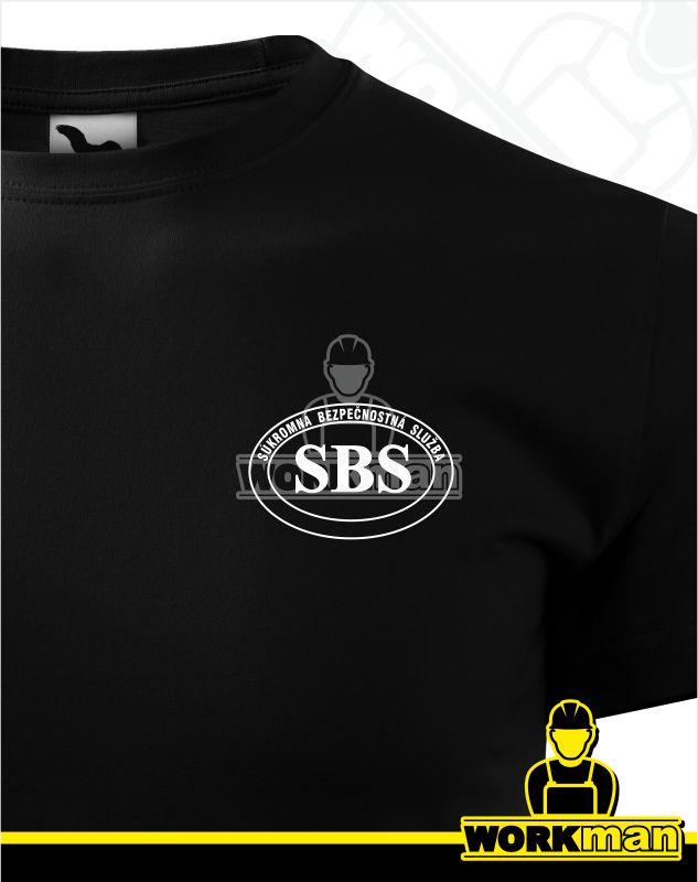 Tričko SBS-SECURITY 160g