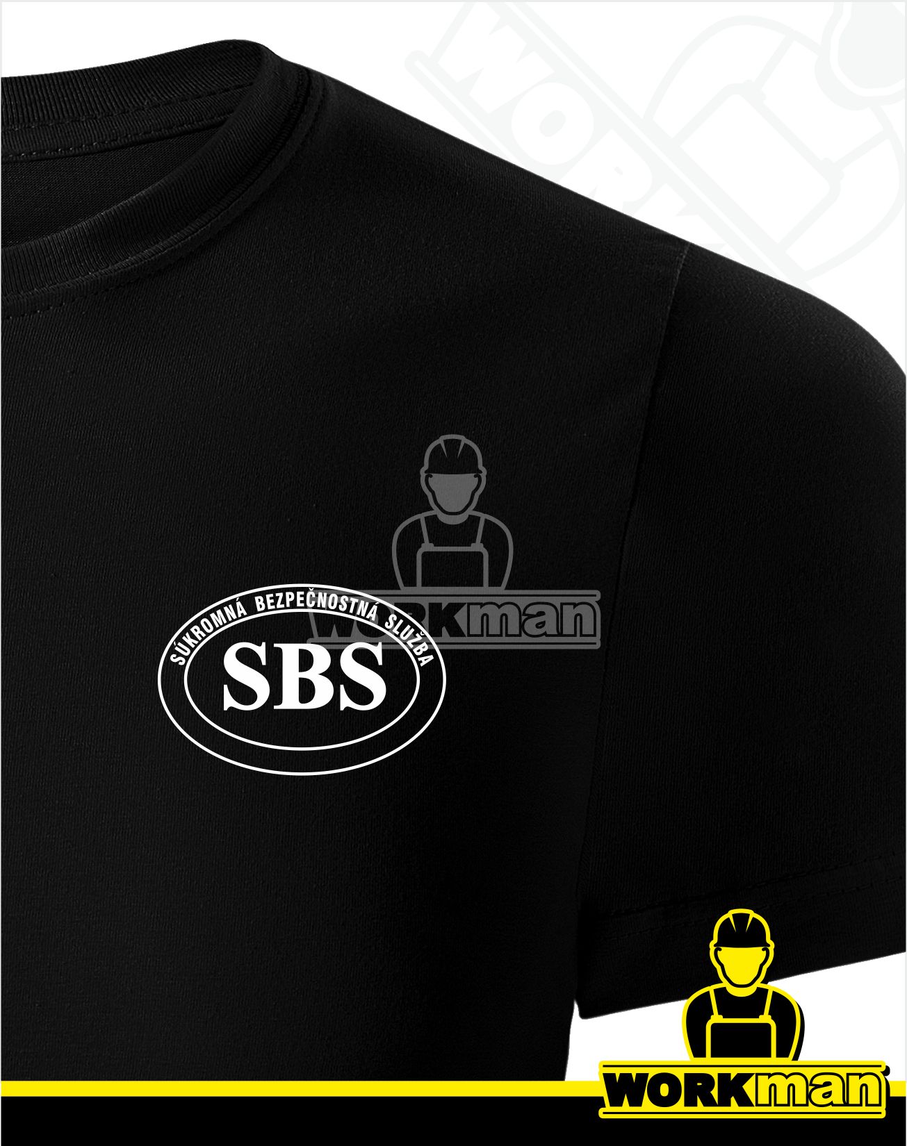 Tričko SBS-SECURITY 150g