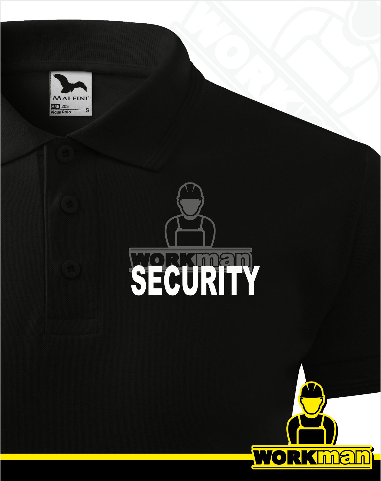 Polokošeľa SECURITY PIQUE POLO 200g