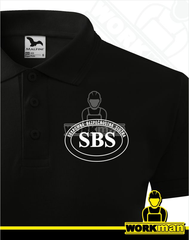 Polokošeľa SBS-SECURITY PIQUE POLO 200g