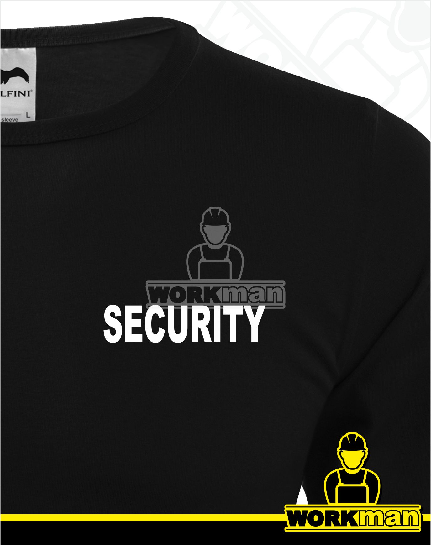 Tričko dlhý rukáv SECURITY 160g