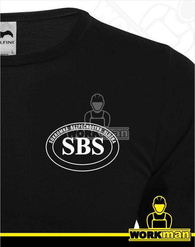 Tričko dlhý rukáv SBS-SECURITY 160g