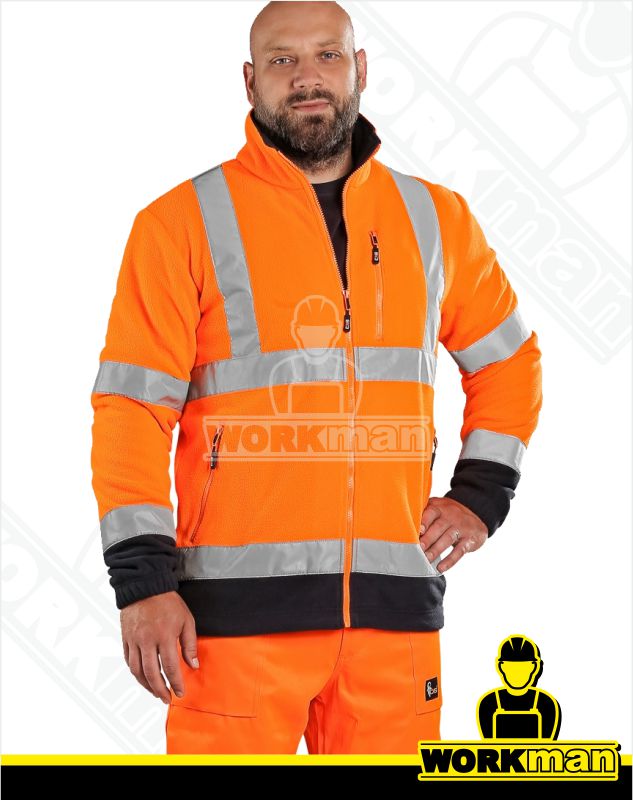 Reflexná fleece bunda PRESTON Cxs