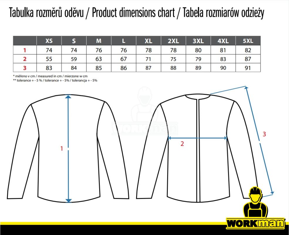 Zateplená reflexná bunda LUTON 2v1 Cxs