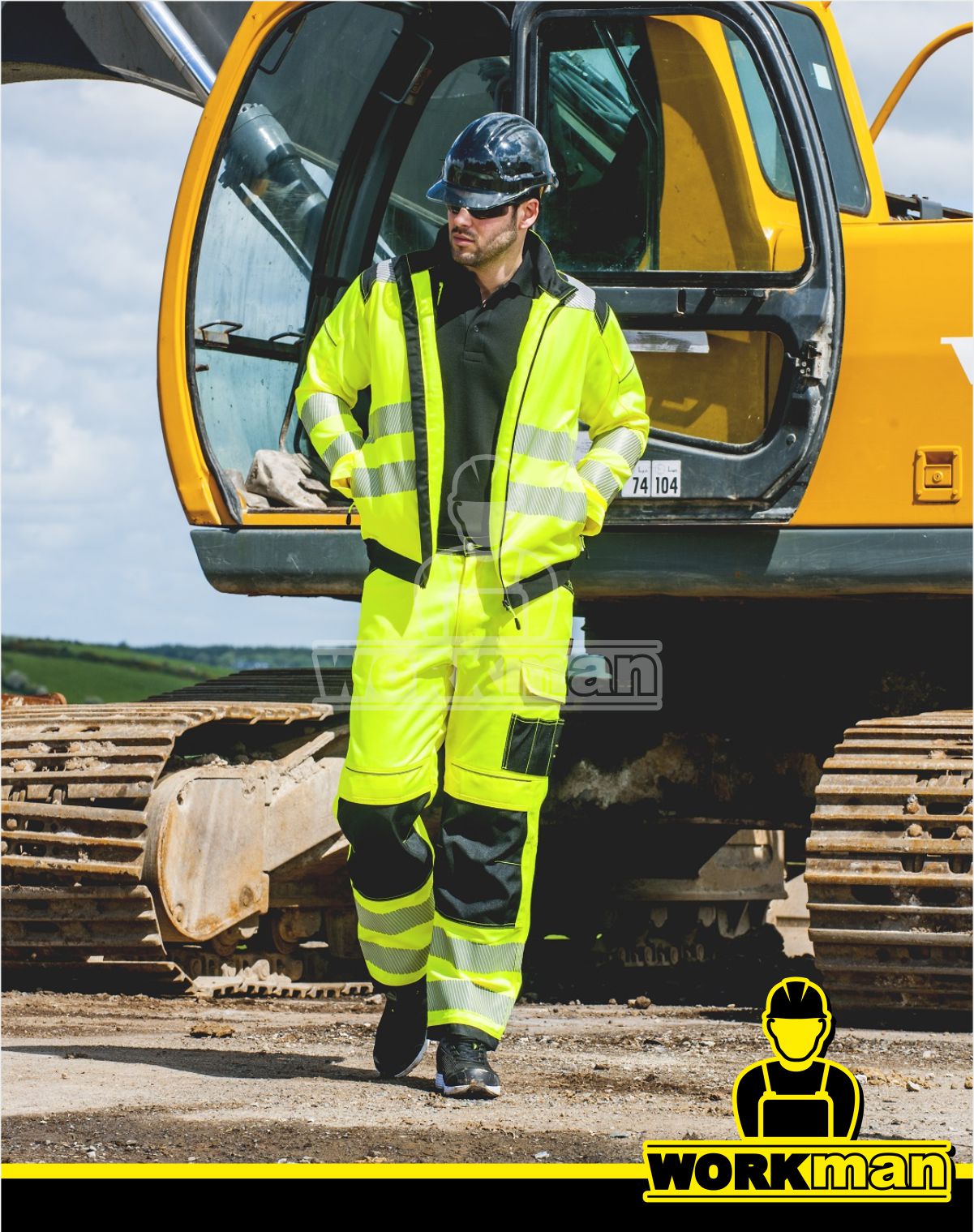 Reflexná montérková bunda VISION T500 Portwest