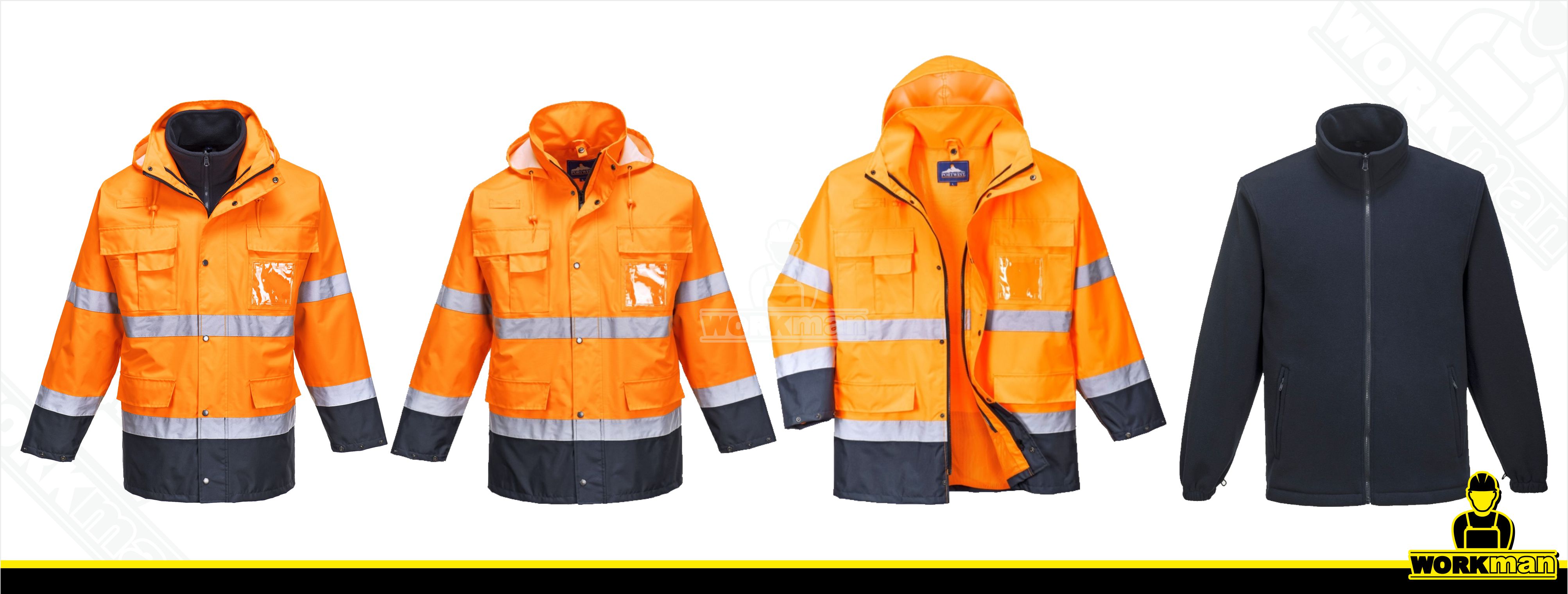 Zateplená reflexná bunda Hi-vis S162 Portwest