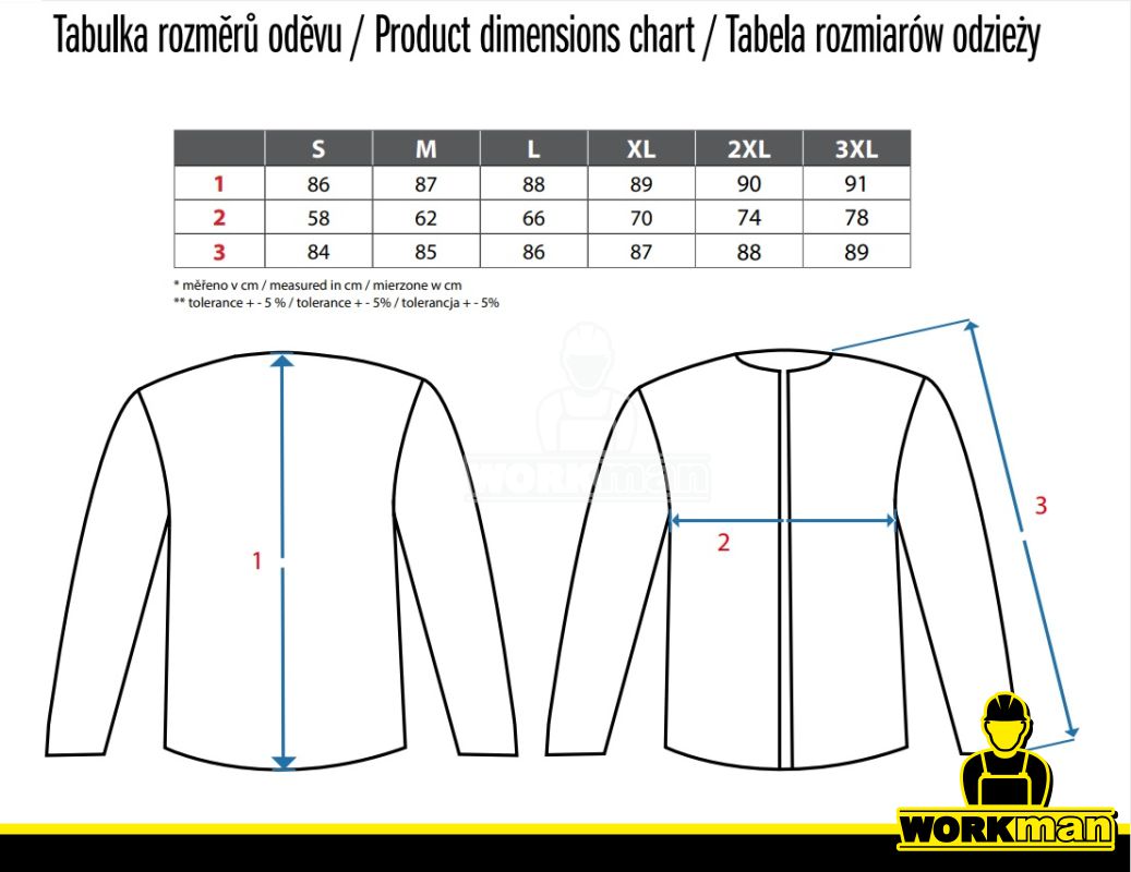 Zateplená reflexná bunda OXFORD Cxs