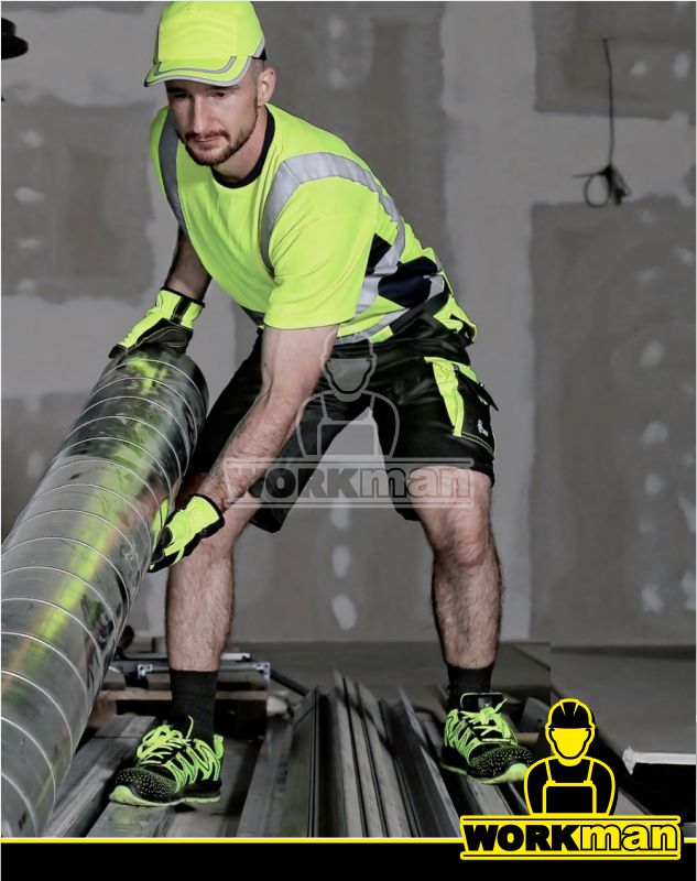 Reflexné polobavlnené tričko EXETER Cxs