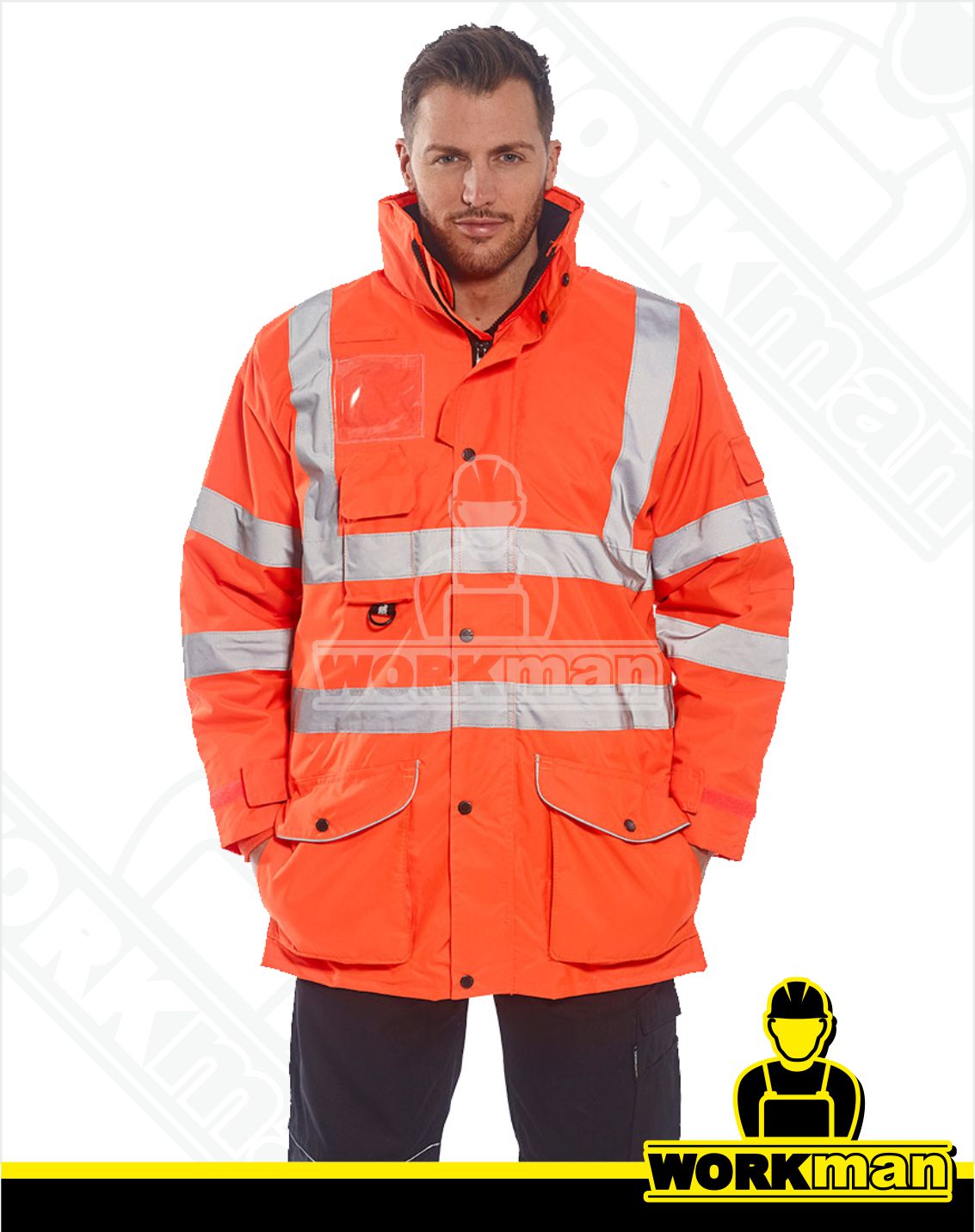 Zateplená reflexná bunda Hi-vis TRAFFIC RT27 7v1 Portwest