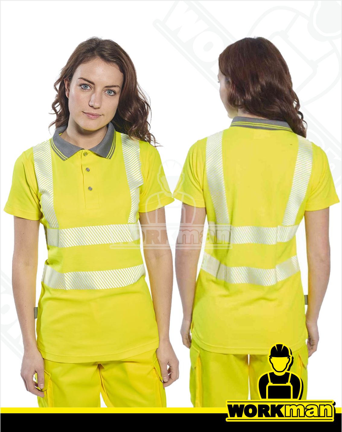 Dámska reflexná polokošeľa LW72 Portwest