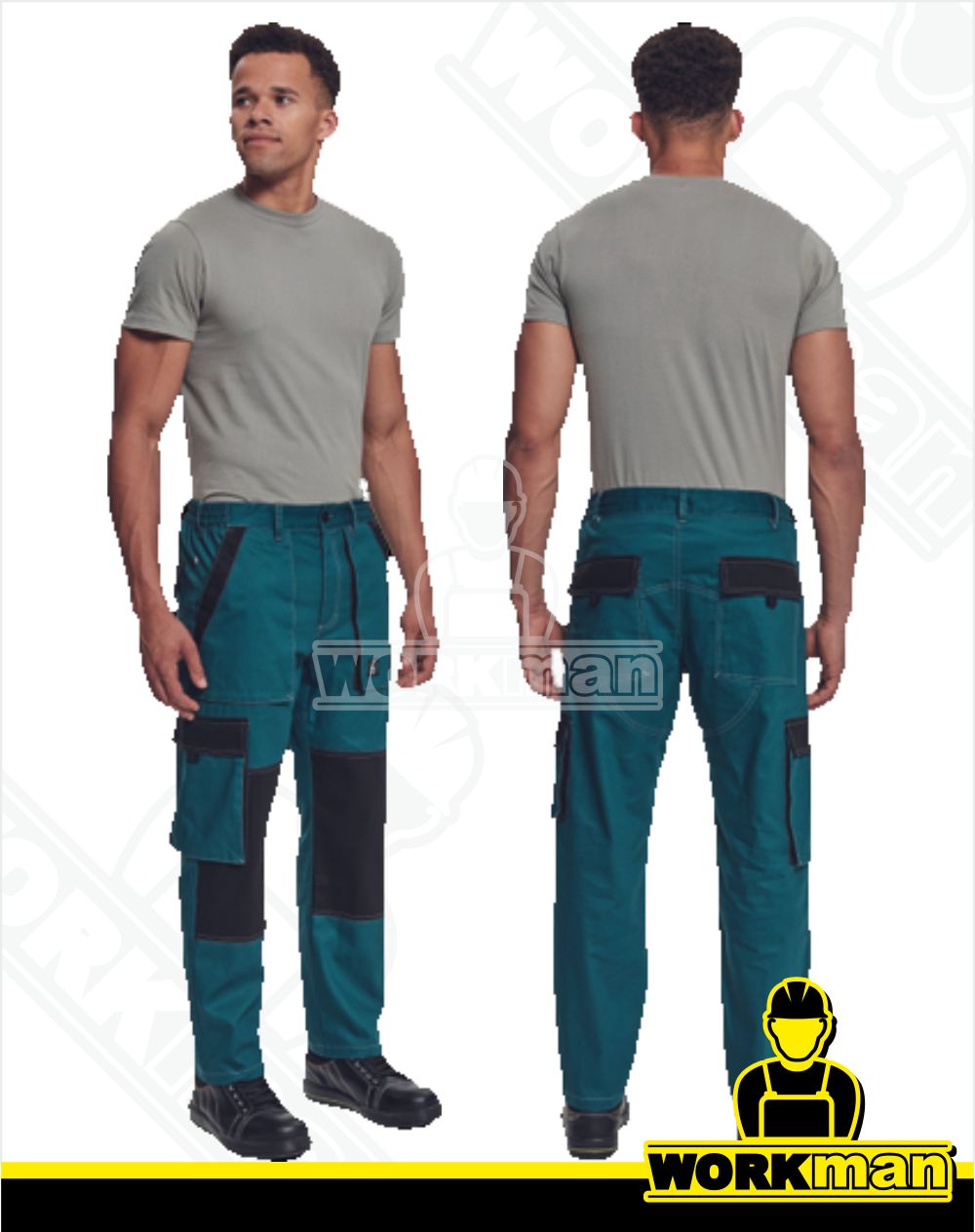 Montérkové nohavice MAX SUMMER do pása Červa