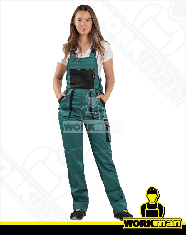 Dámske montérkové nohavice LUXY SABINA s náprsenkou Cxs