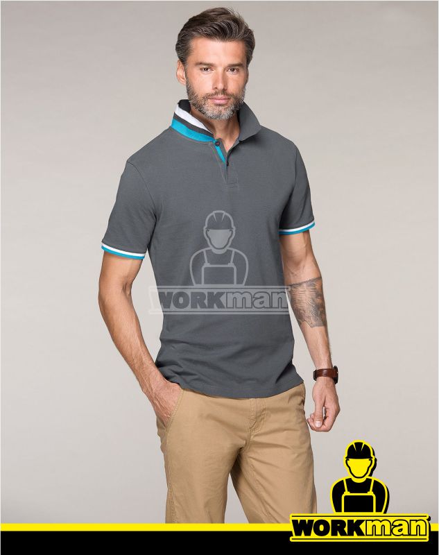 Pánska polokošeľa COLLAR UP Malfini Premium