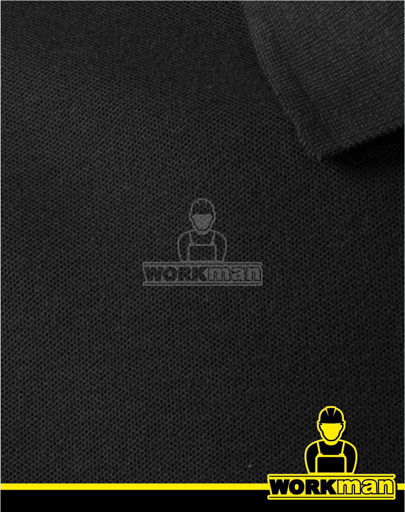 Pánska polokošeľa COTTON HEAVY Malfini čierna