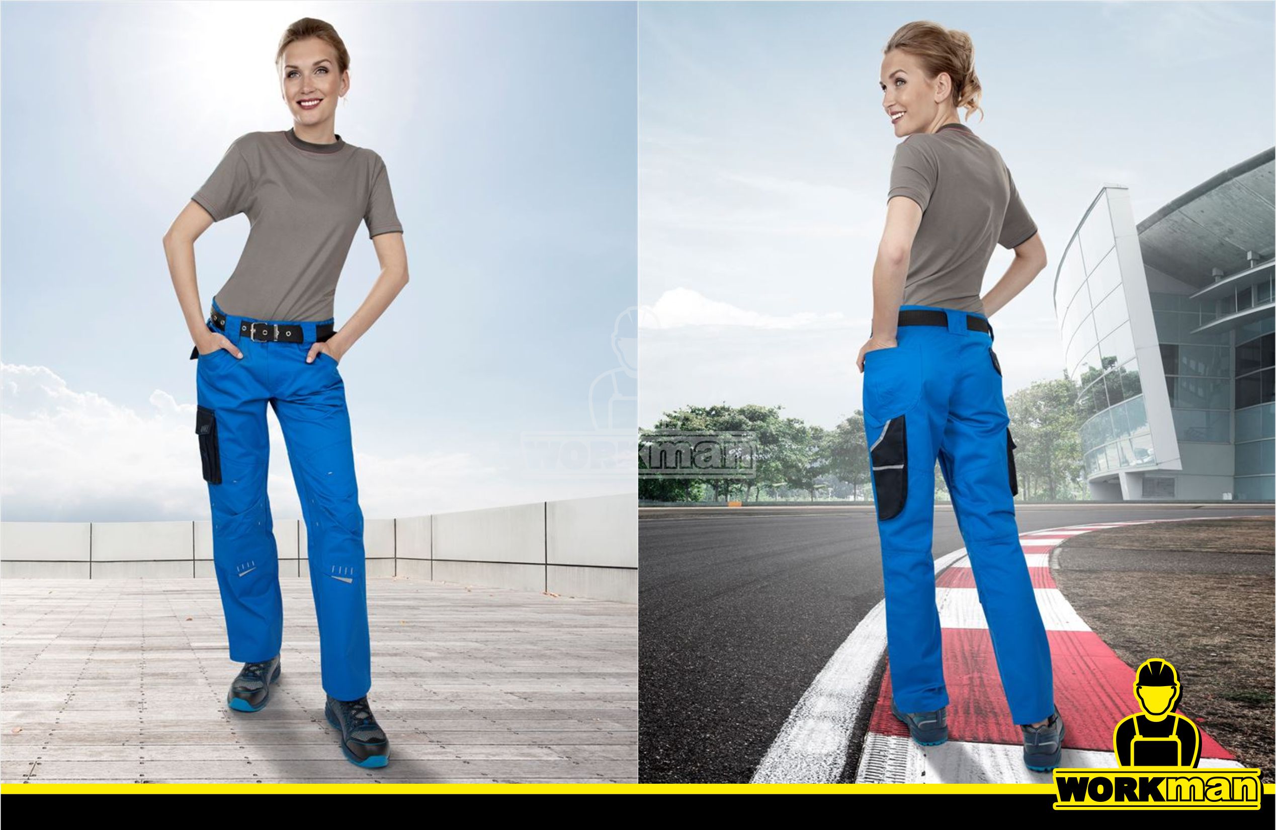 Dámske montérkové nohavice 4TECH 02 do pása Ardon