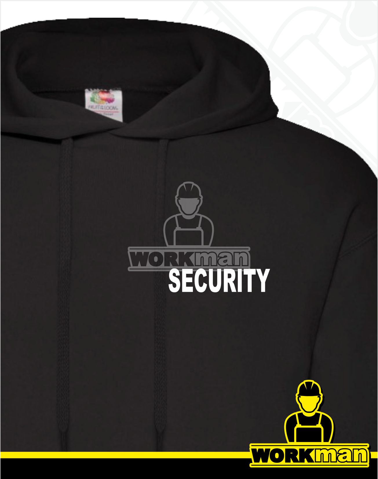 Pánska mikina s kapucňou SECURITY 280g