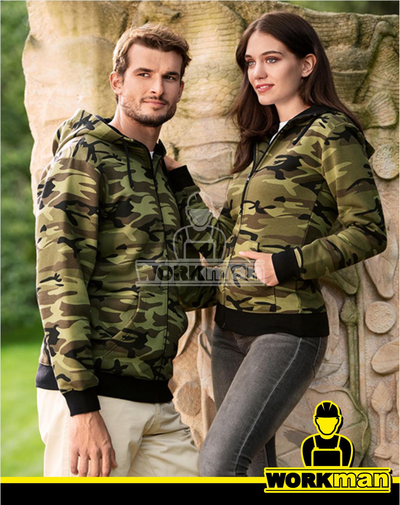 Dámska mikina CAMO ZIPPER Malfini