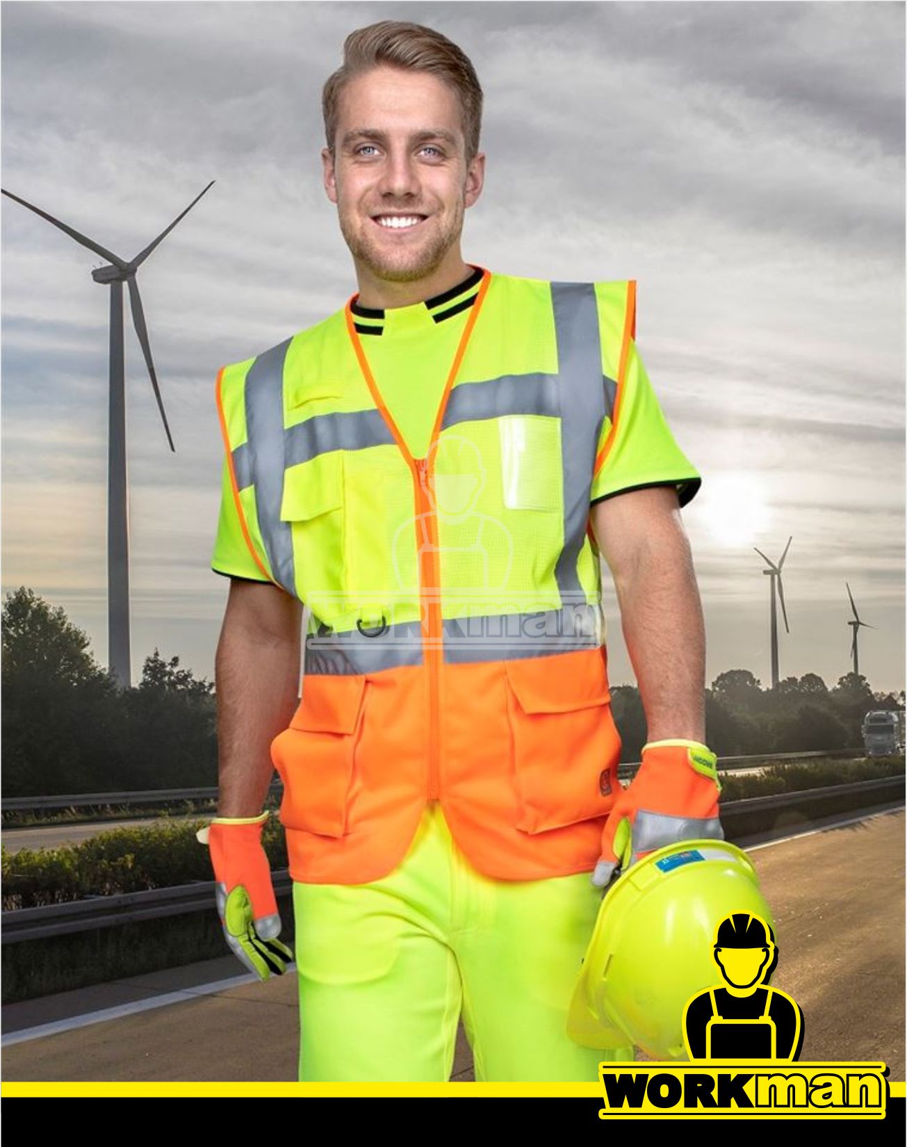 Vzdušná reflexná manažérska vesta SIGNAL Ardon