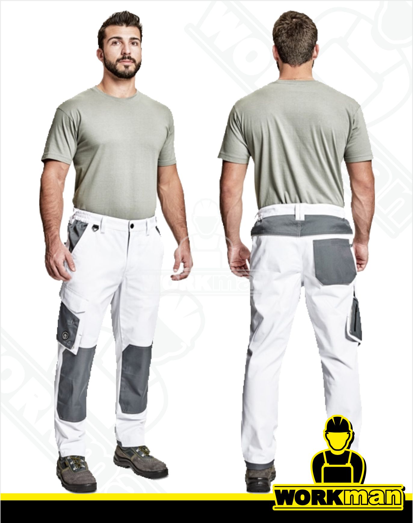 Montérkové nohavice CREMORNE do pása Červa