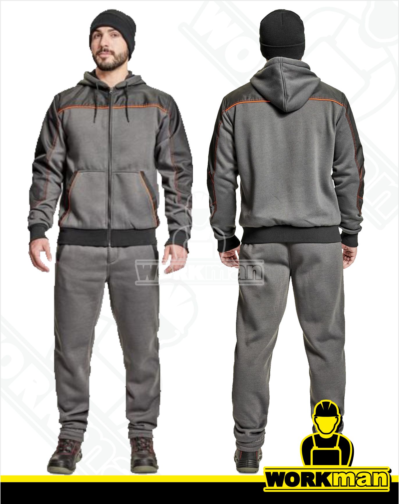 Pánska mikina CREMORNE Červa