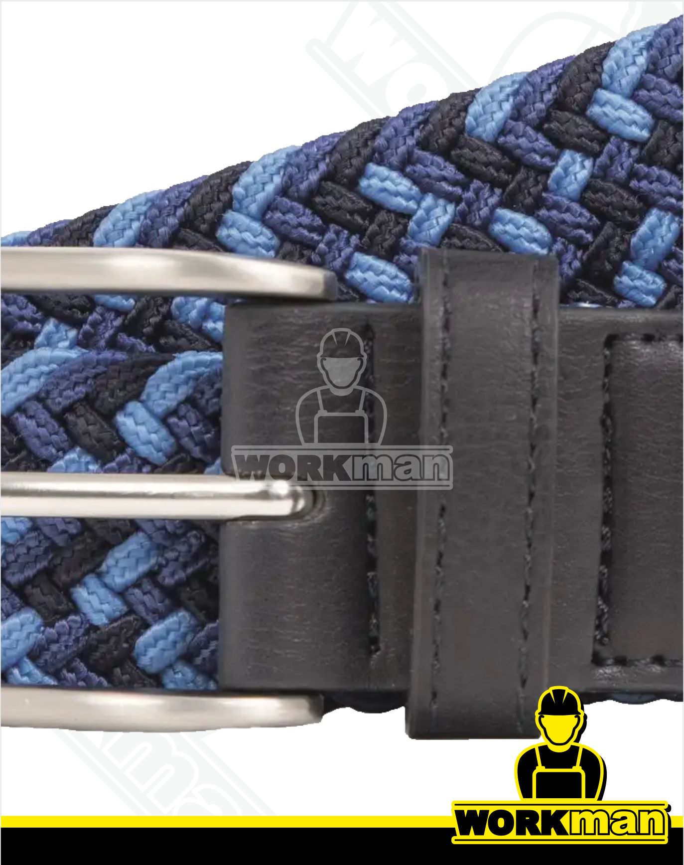 Textilný opasok s kovovou prackou NEURUM Červa