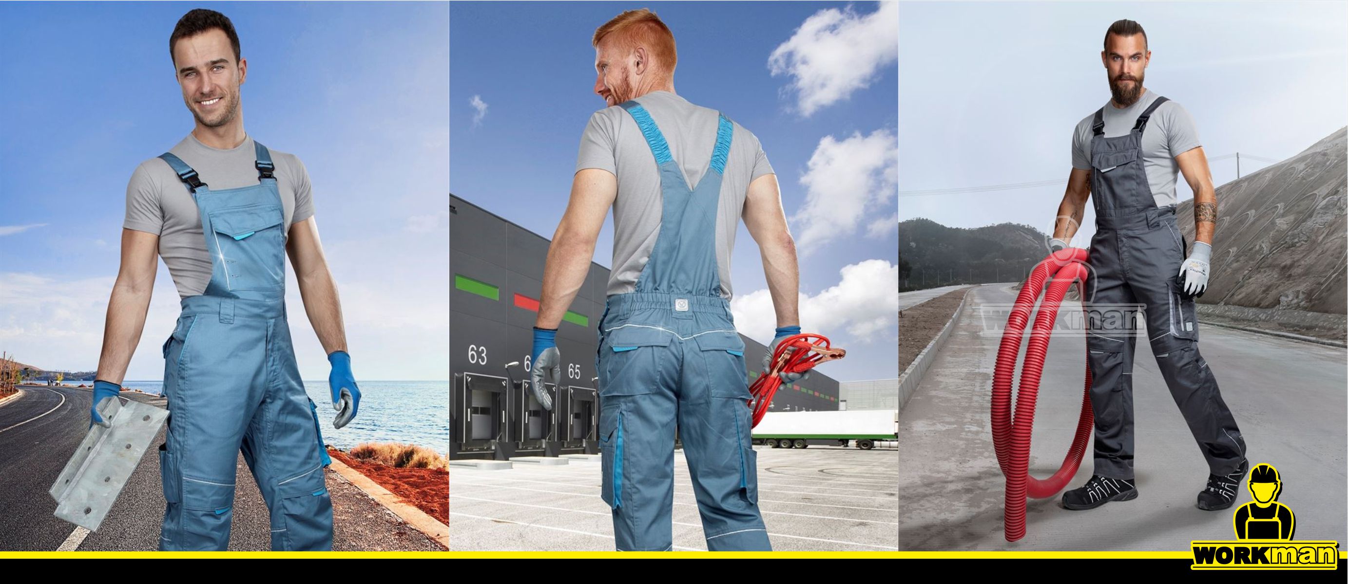 Montérkové nohavice SUMMER s náprsenkou Ardon