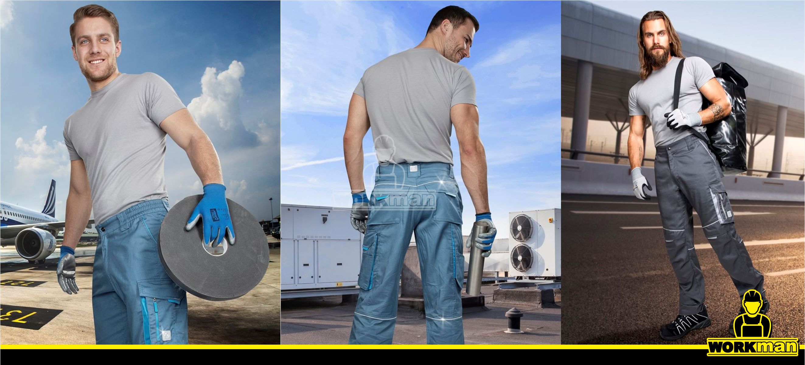 Montérkové nohavice SUMMER do pása Ardon