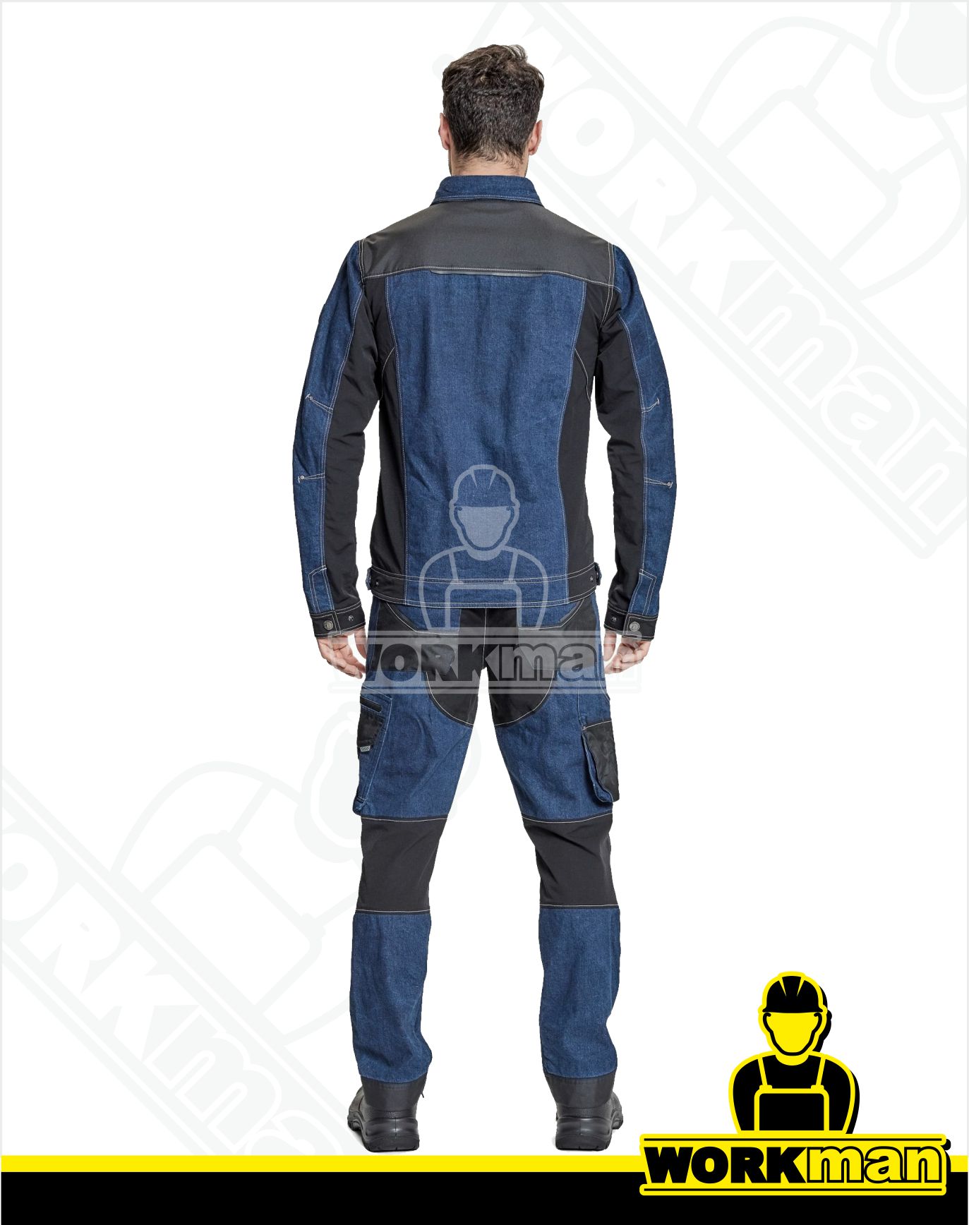 Strečová riflová bunda NEURUM DENIM Červa