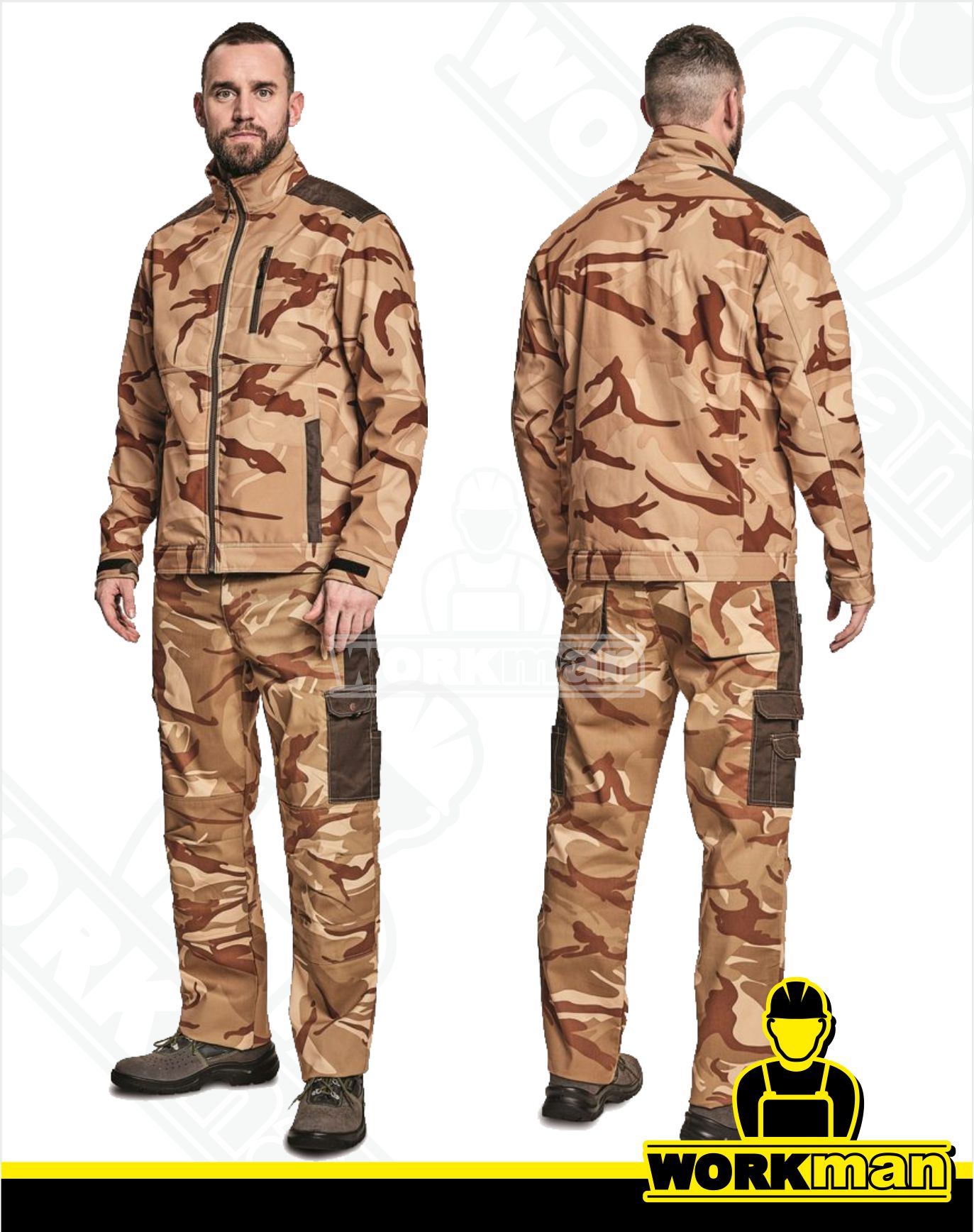 Maskáčová softshellová bunda CRAMBE Crv