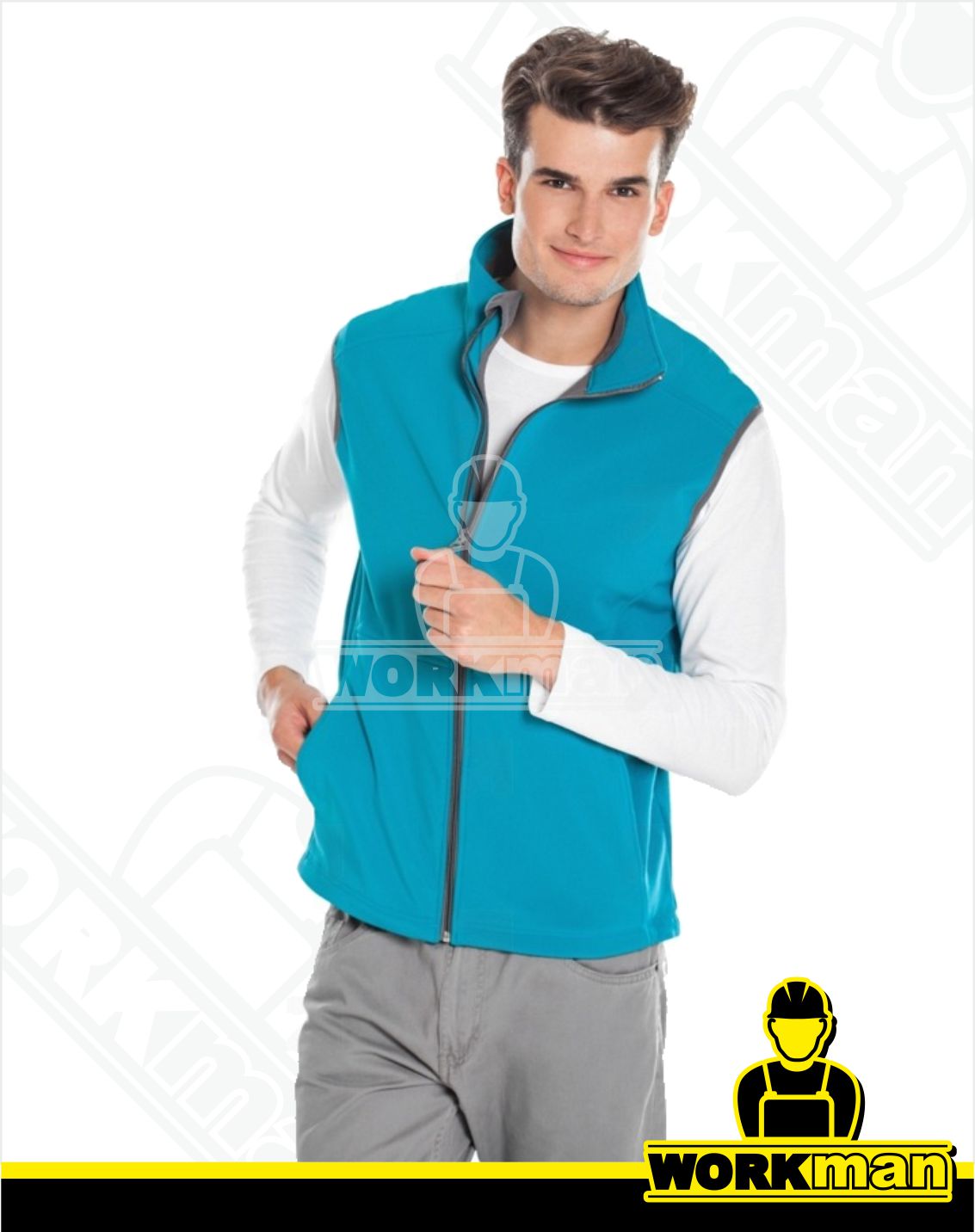 Pánska softshellová vesta VISION Malfini