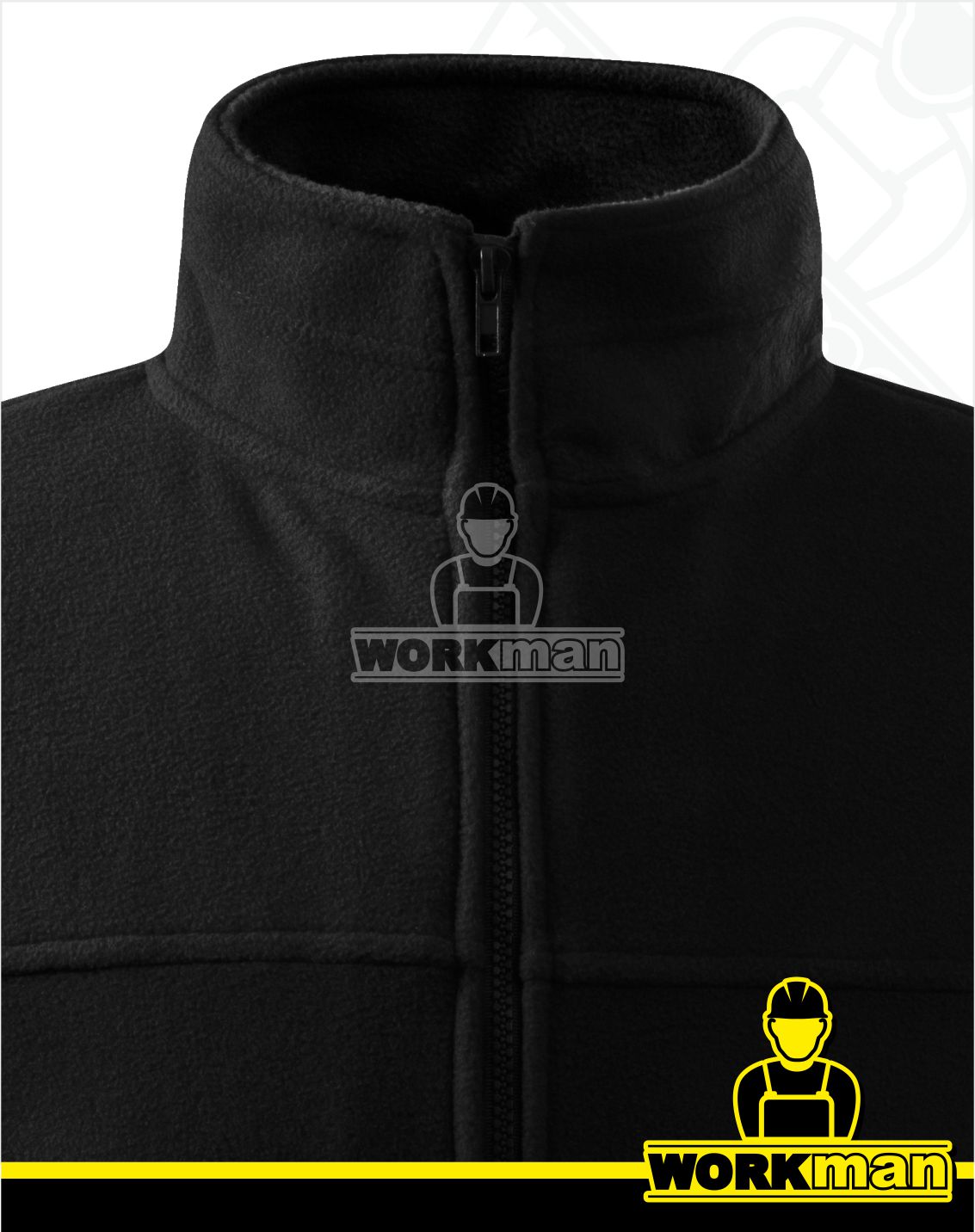 Pánska fleece bunda JACKET Rimeck čierna