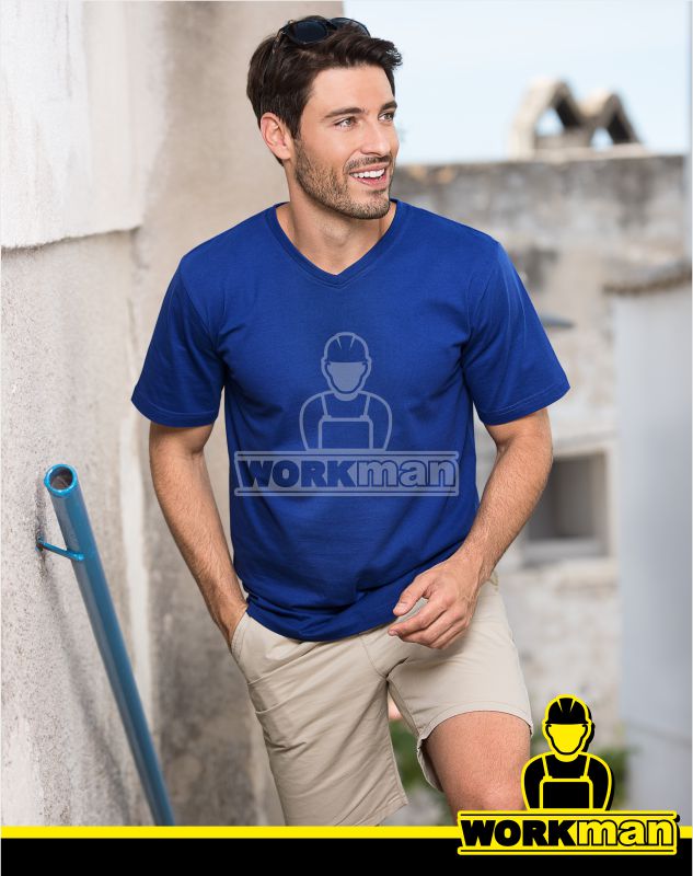 Unisex tričko HEAVY V-NECK Malfini