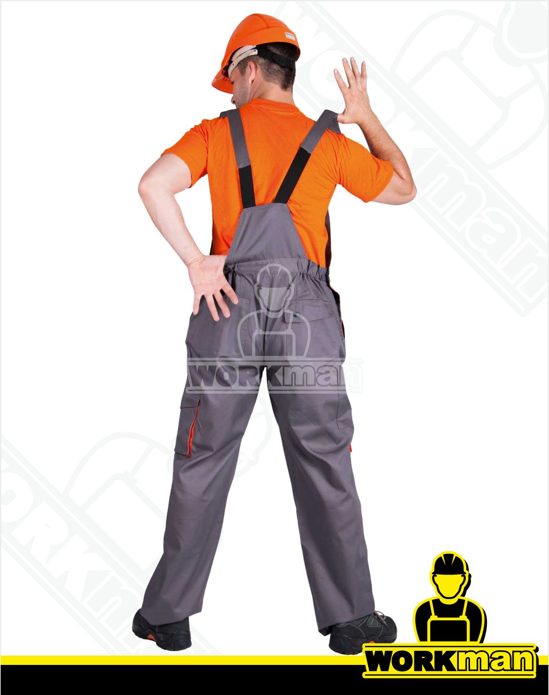 Montérkové nohavice DESMAN s náprsenkou Červa