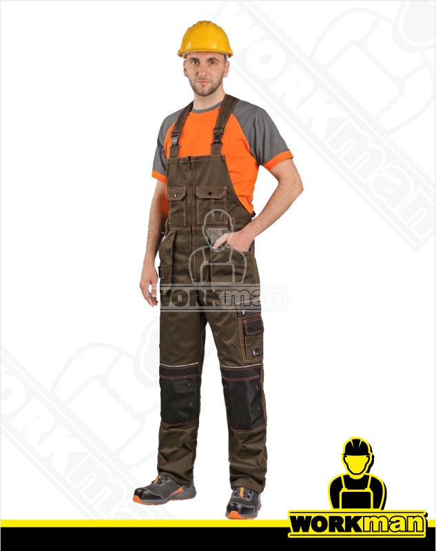 Montérkové nohavice ORION KRYŠTOF s náprsenkou Cxs