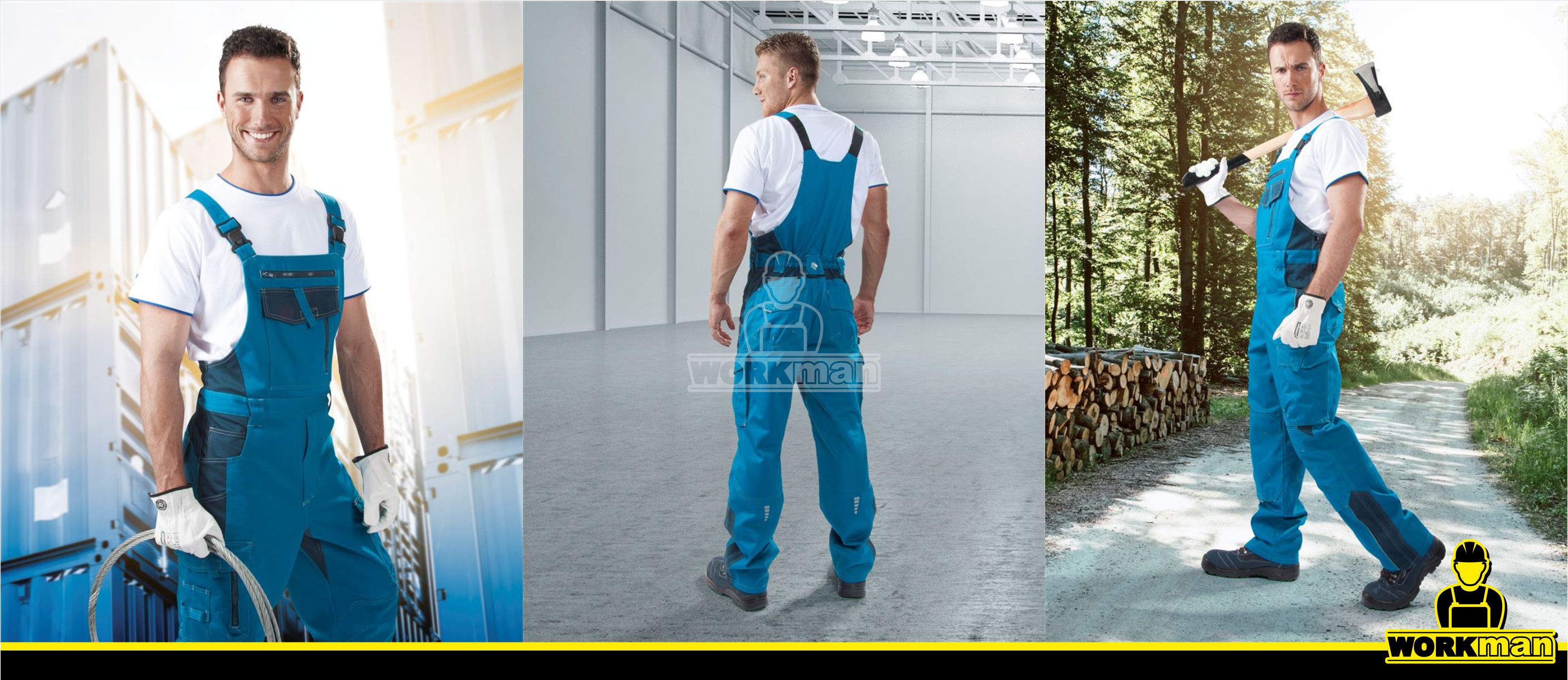 Montérkové nohavice VISION 03 s náprsenkou Ardon